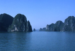 Baie d'Along, près de Hanoi, Vietnam