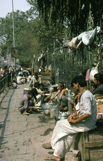 Scène de rue, Delhi, Inde
