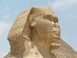 Le grand sphinx, Le Caire, Égypte