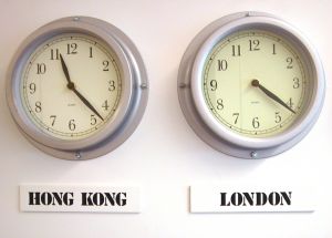Heure: Hong Kong et Londres