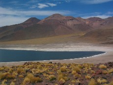 Lac du nord du Chili