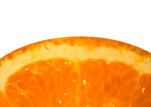 Tranche d'une orange