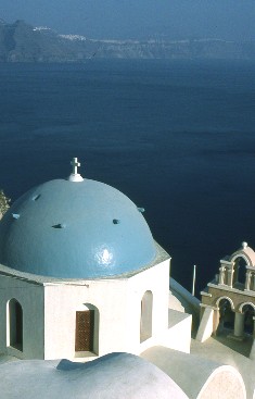 Île de Santorin, Grèce
