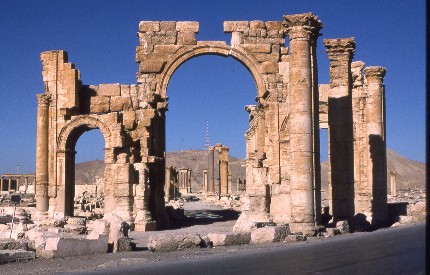 Palmyre, arc monumental